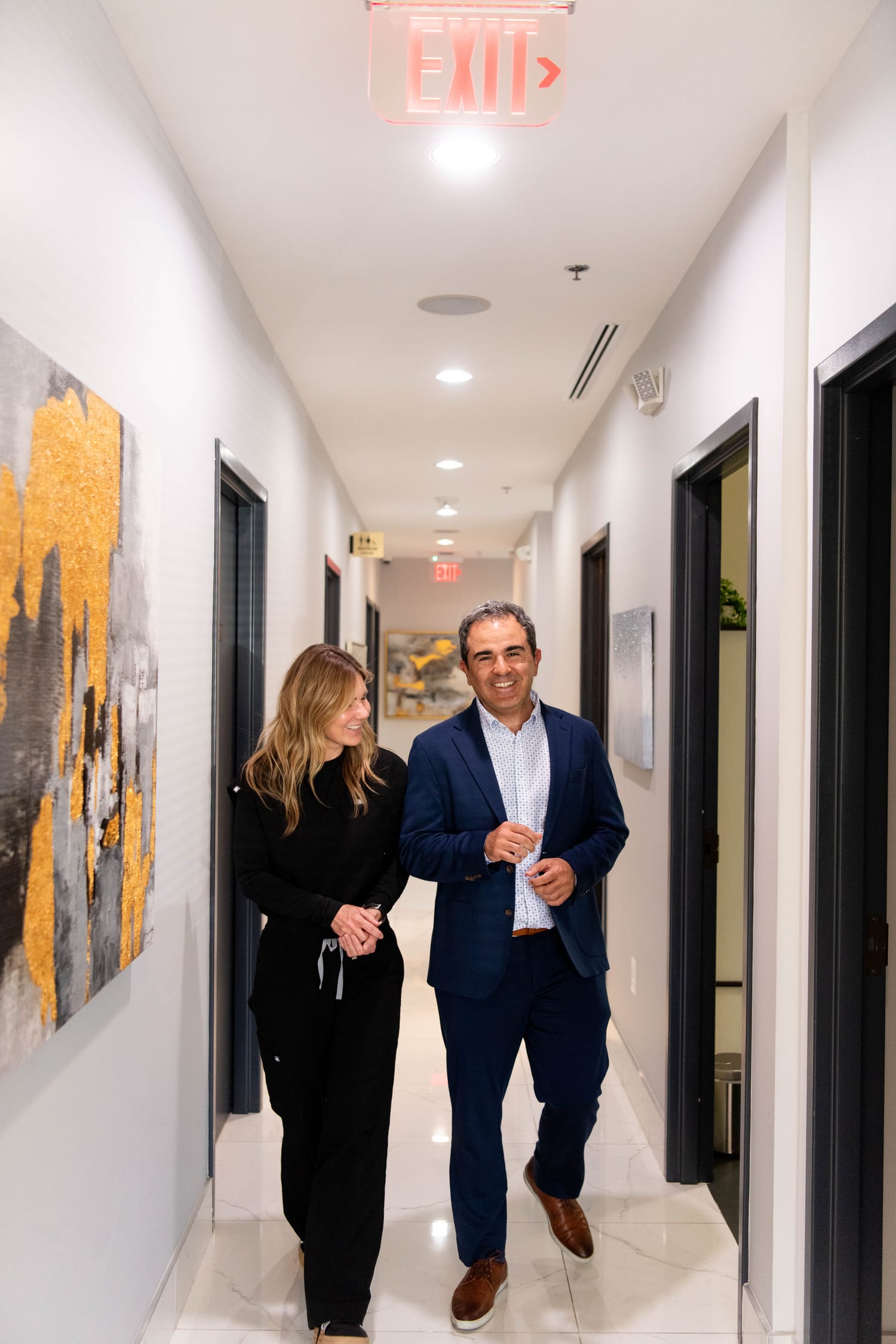 NOVA Ashburn consultation hallway