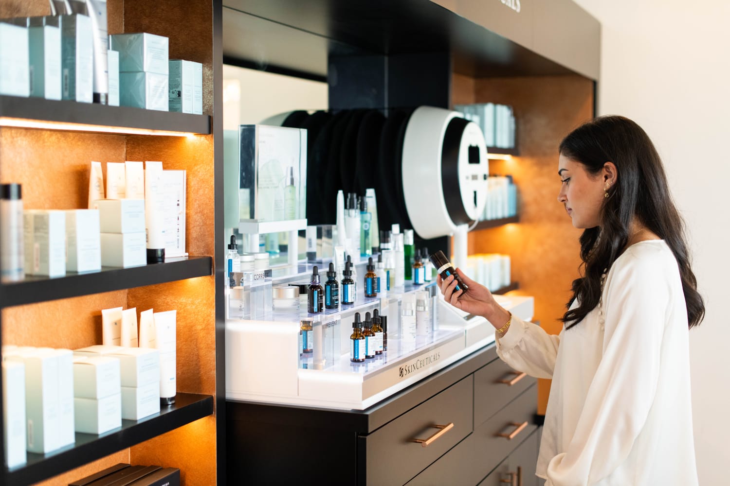 Advanced skincare retail at NOVA Ashburn