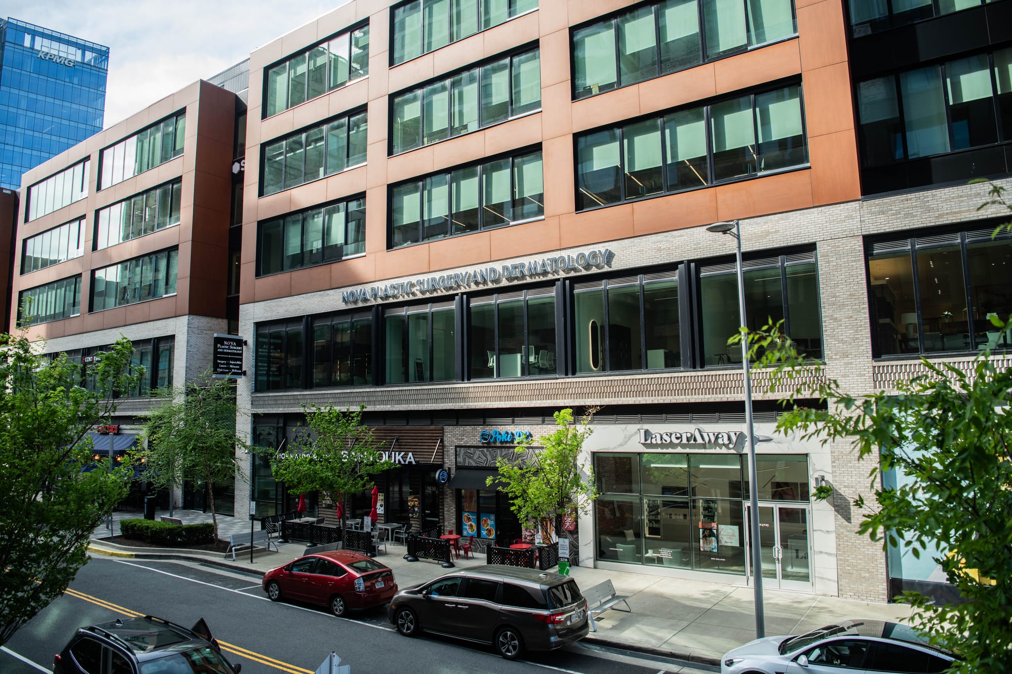 NOVA Plastic Surgery and Dermatology at The Boro Tysons building exterior