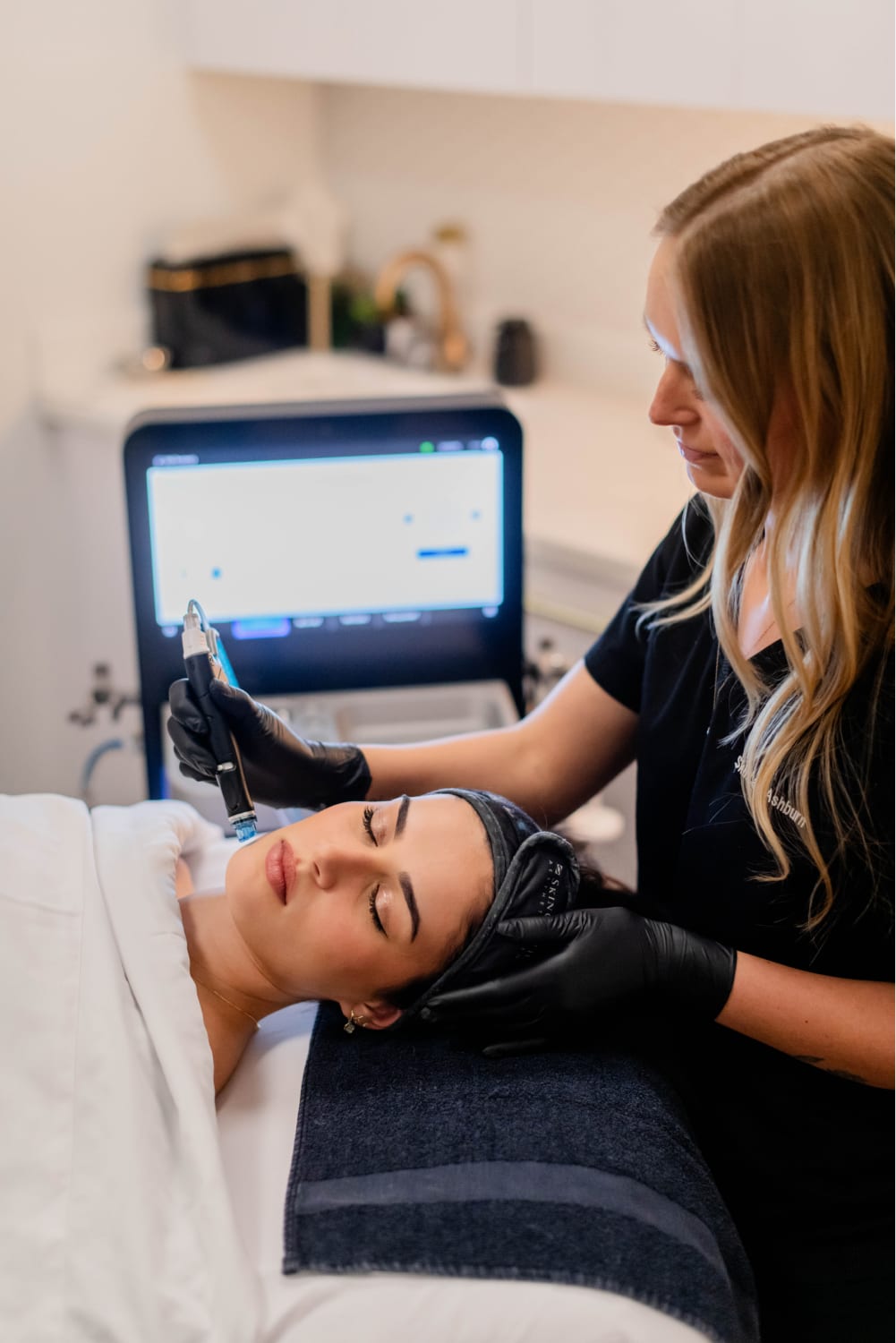 Medical-grade skincare treatment at SkinLab Ashburn